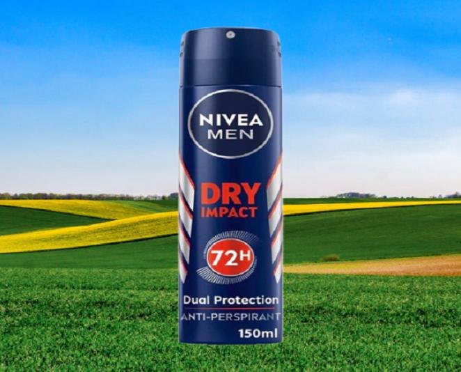 Nivea Men Dry Impact Body Spray In Pakistan - Image